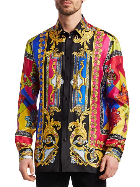 versace men's sale|versace collection men shirt sale.